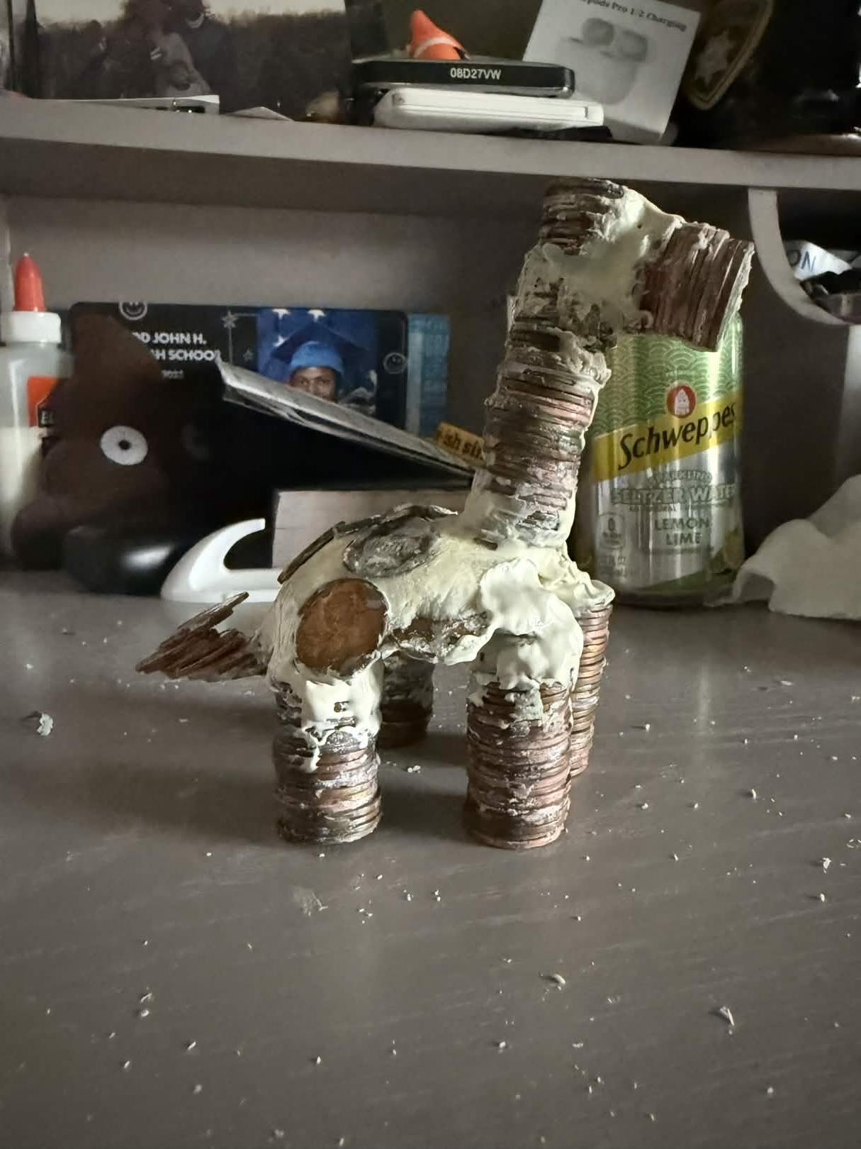 Dinosaur penny.