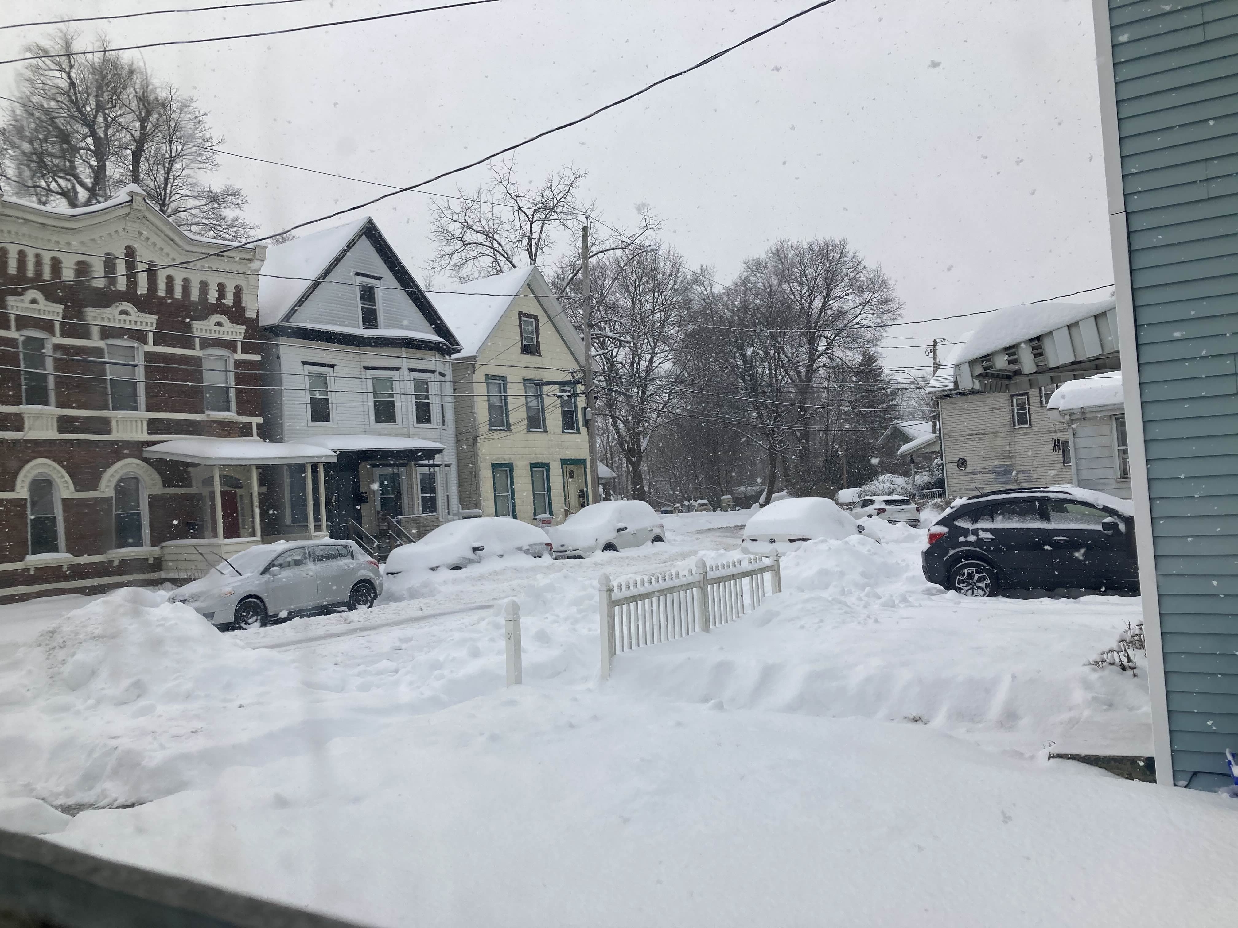 Highland Ave after Winter Storm 2026