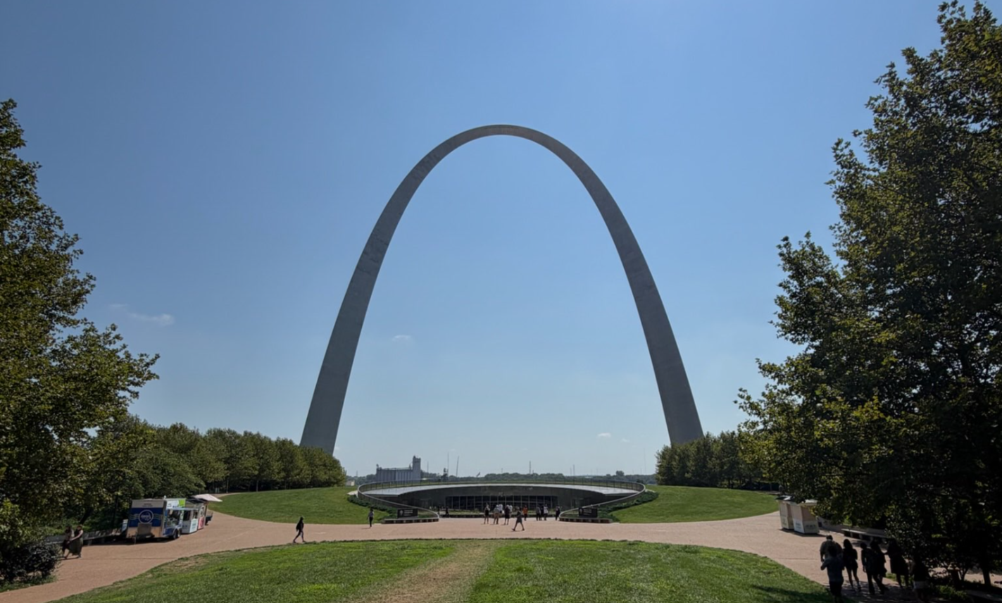 Arch from West