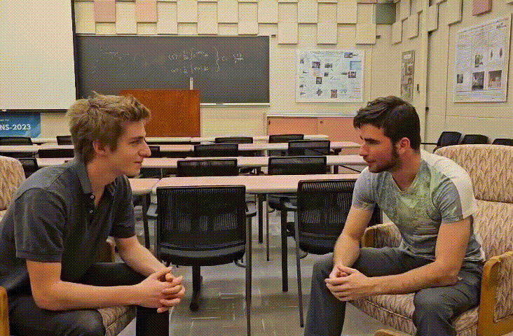 Talking in the LINAC gif