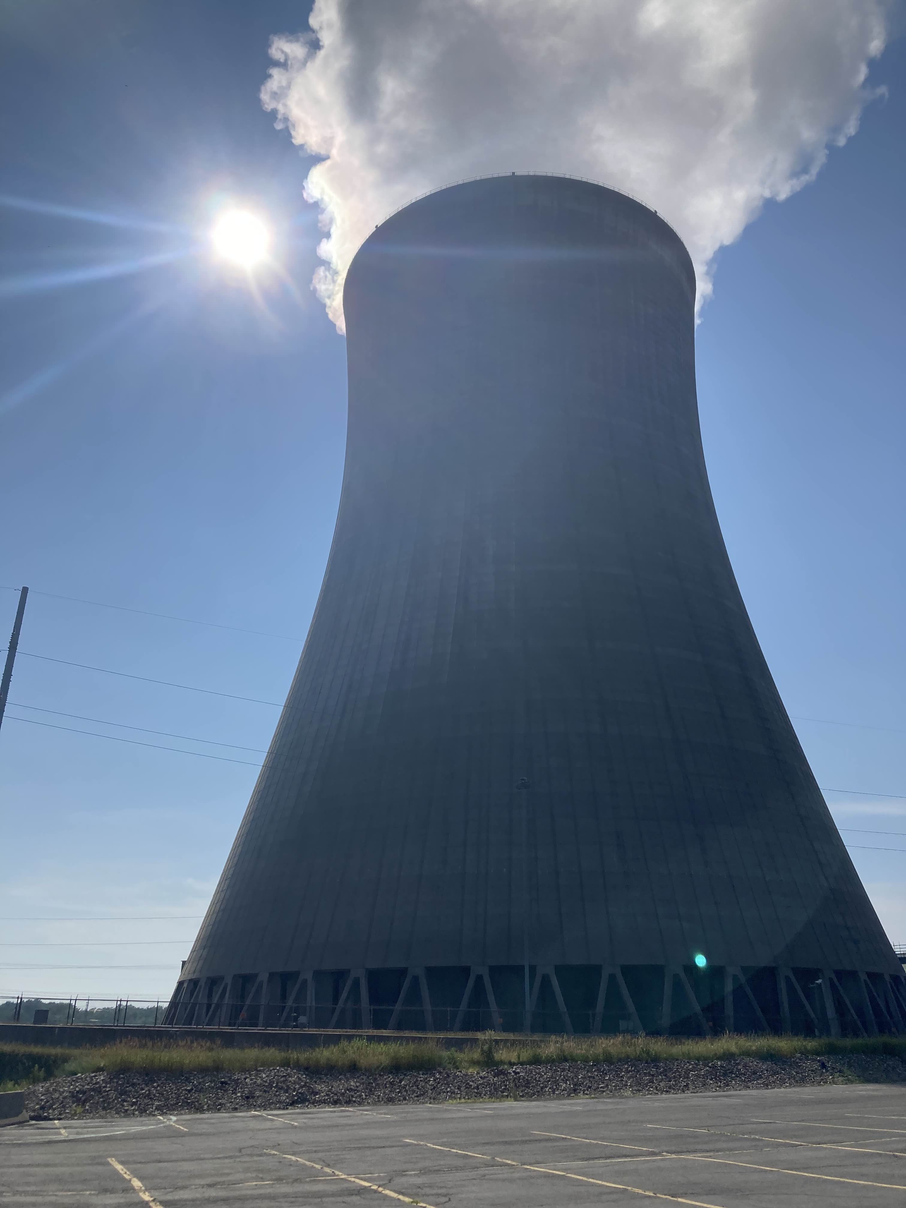 Nine Mile's cooling tower