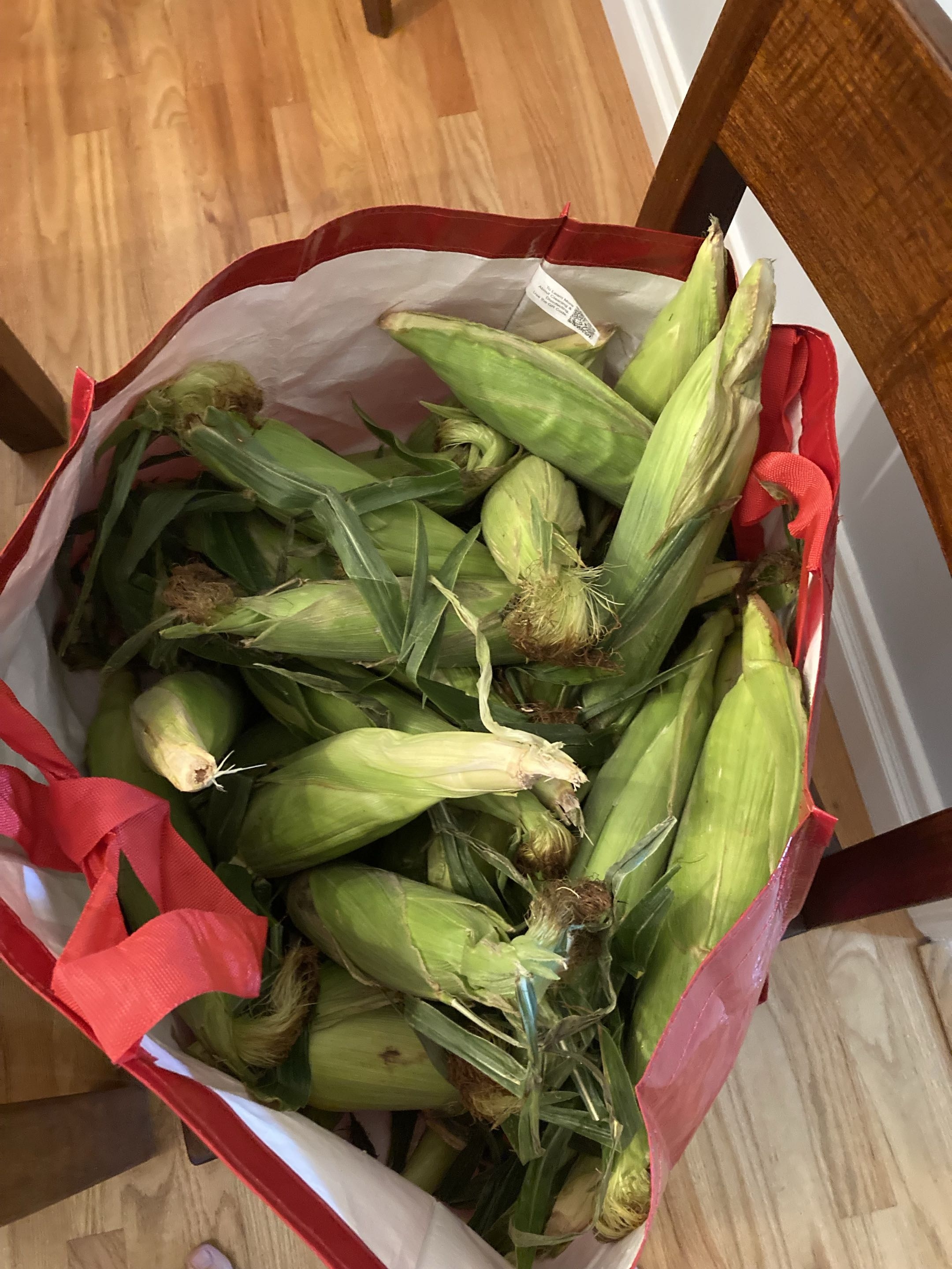 Big bag o' corn.
